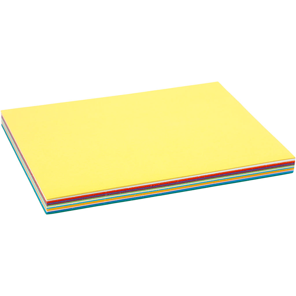 Cartoncino Colortime spring, a5, foglio 148x210 mm, 180 gr, colori vari, 60 fogli vari 1 scatola