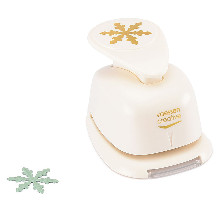 Vaessen creative • punzone con fiocco di neve Frostfire medio