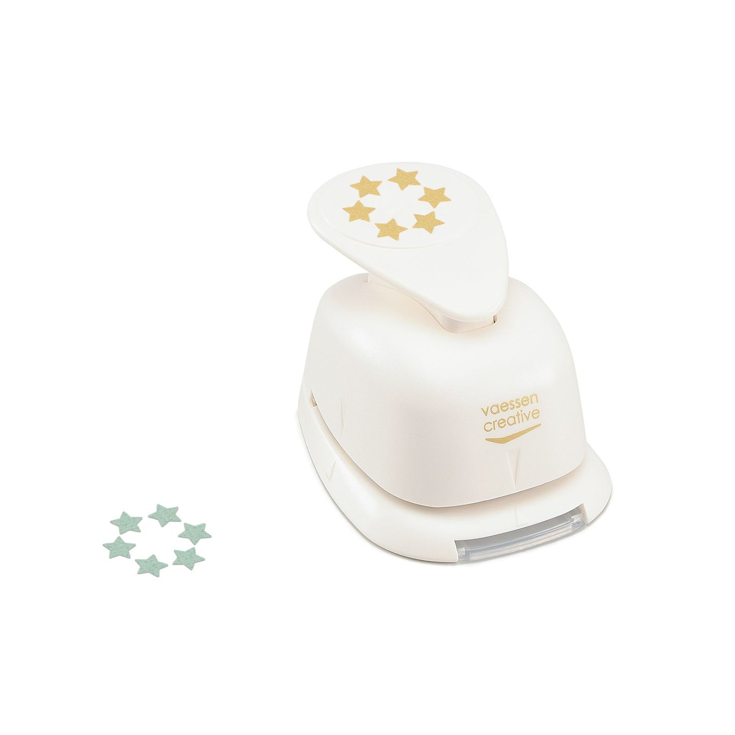 Vaessen creative • figura perforadora de estrellas mediana ø2,5cm