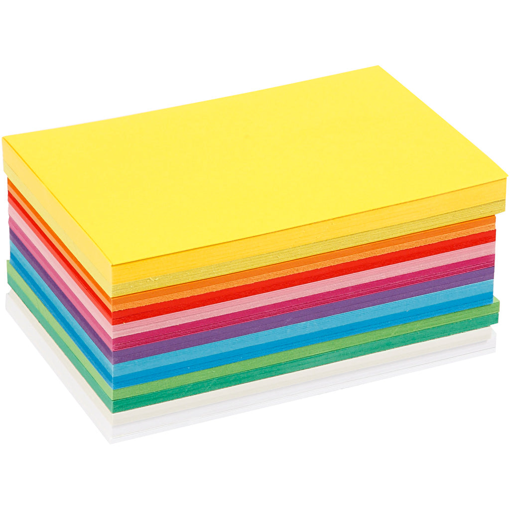 Cartoncino Colortime Spring, a6, foglio 105x148 mm, 180 gr, colori vari, 300 fogli vari 1 scatola
