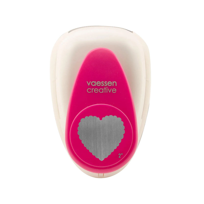 Vaessen creative • punzone a forma di cuore, capesante jumbo