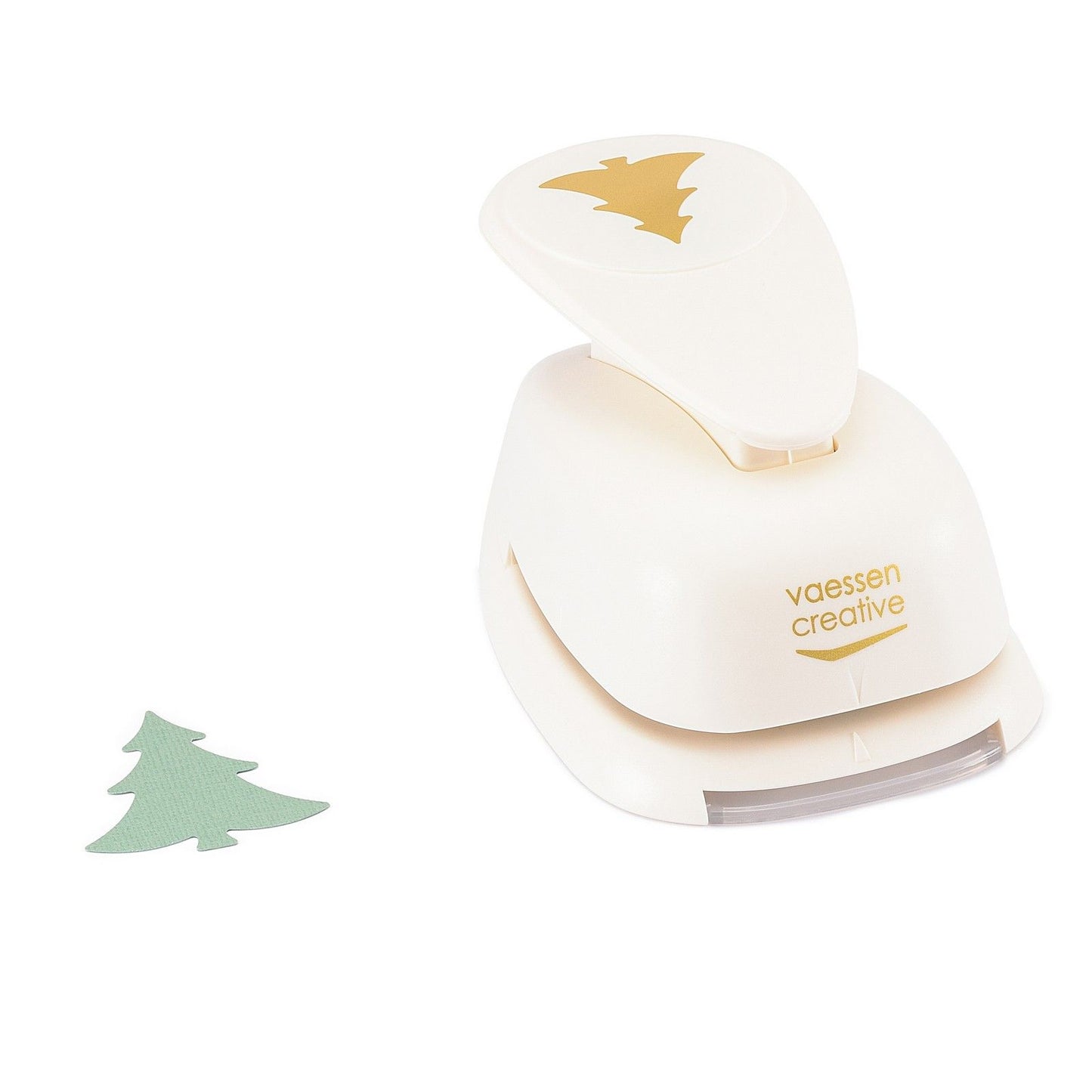 Vaessen creative • punzone per figurine pino agrifoglio jumbo