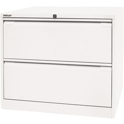 Mobile classificatore bisley df2696 bianco traffico 2 cassetti