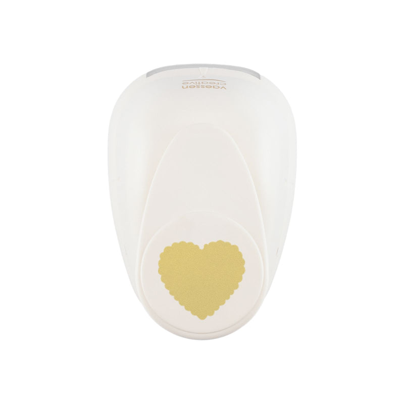 Vaessen creative • figura punch cuore smerlo maxi