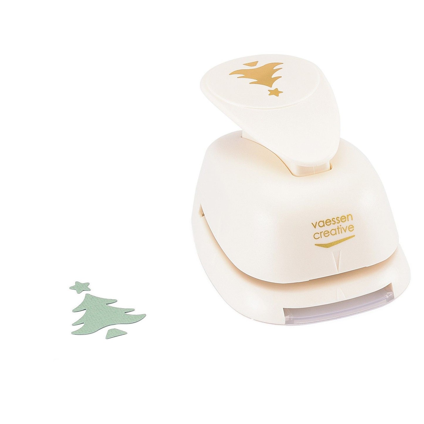 Vaessen creative • perforador de figuras Árbol de Navidad maxi