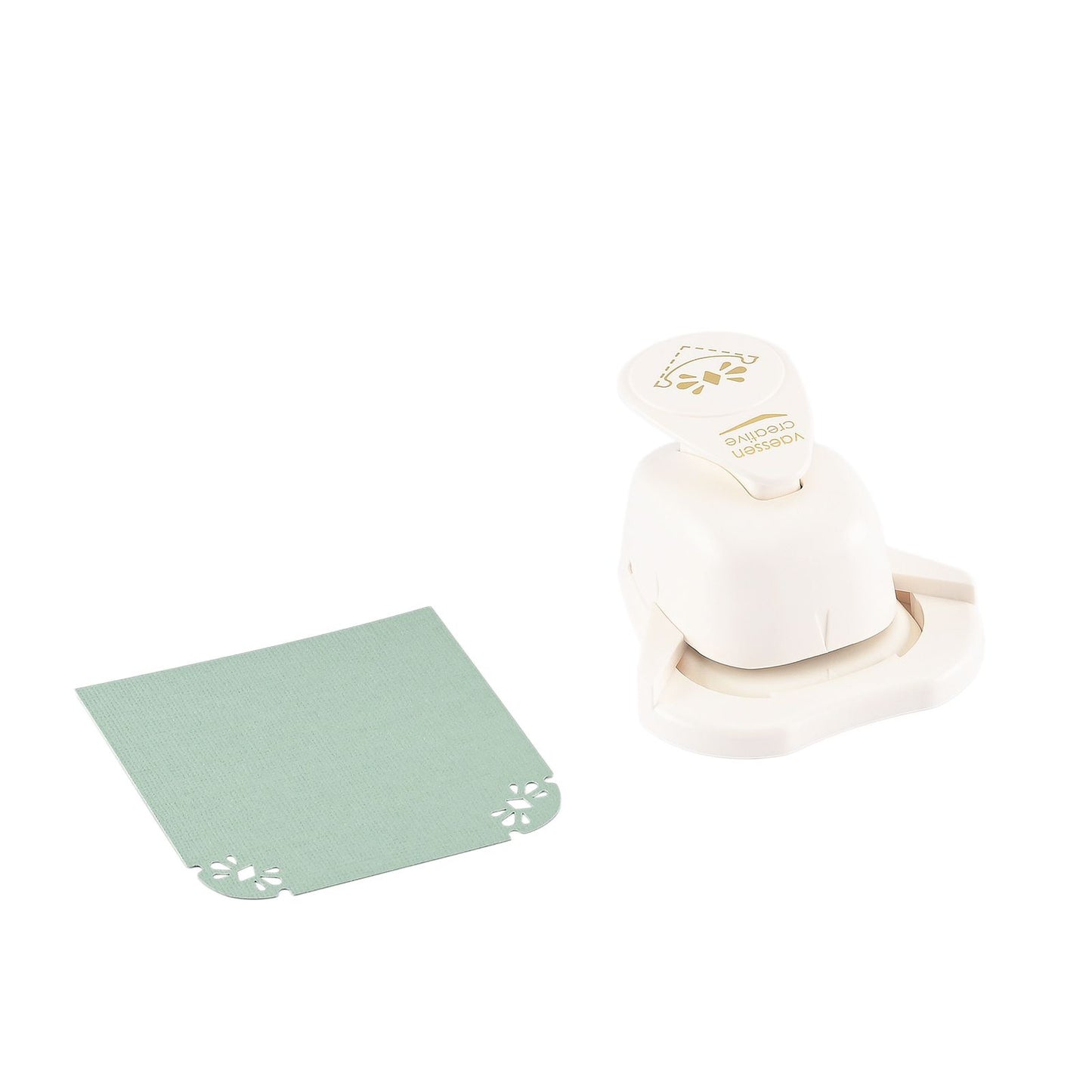 Vaessen creative • perforador de esquina con borde decorativo 1,8x2,3 cm