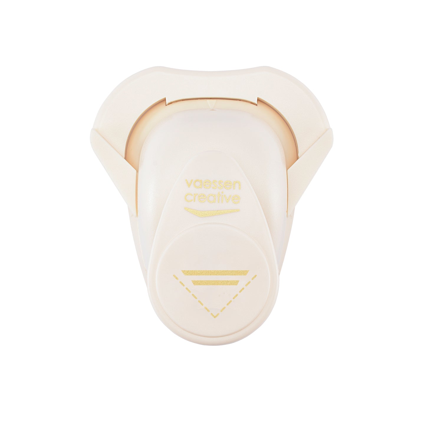 Vaessen creative • hoekpons streepjes 1,5x2,6cm