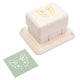 Vaessen creative • magnetische pons 3d vlinder 3,8x4,6cm
