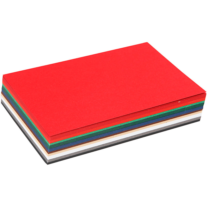 Tarjetas de cartón de Creativ Company Colores navideños, 120 hojas