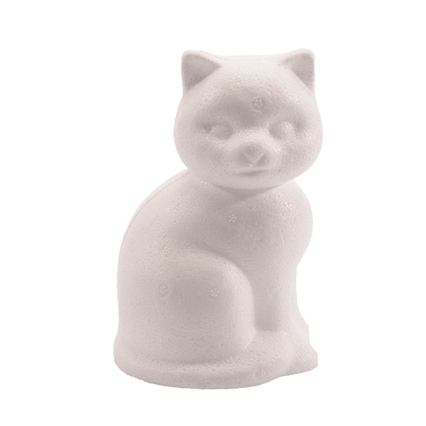 Vaessen creative • gato de poliestireno pequeño 13cm