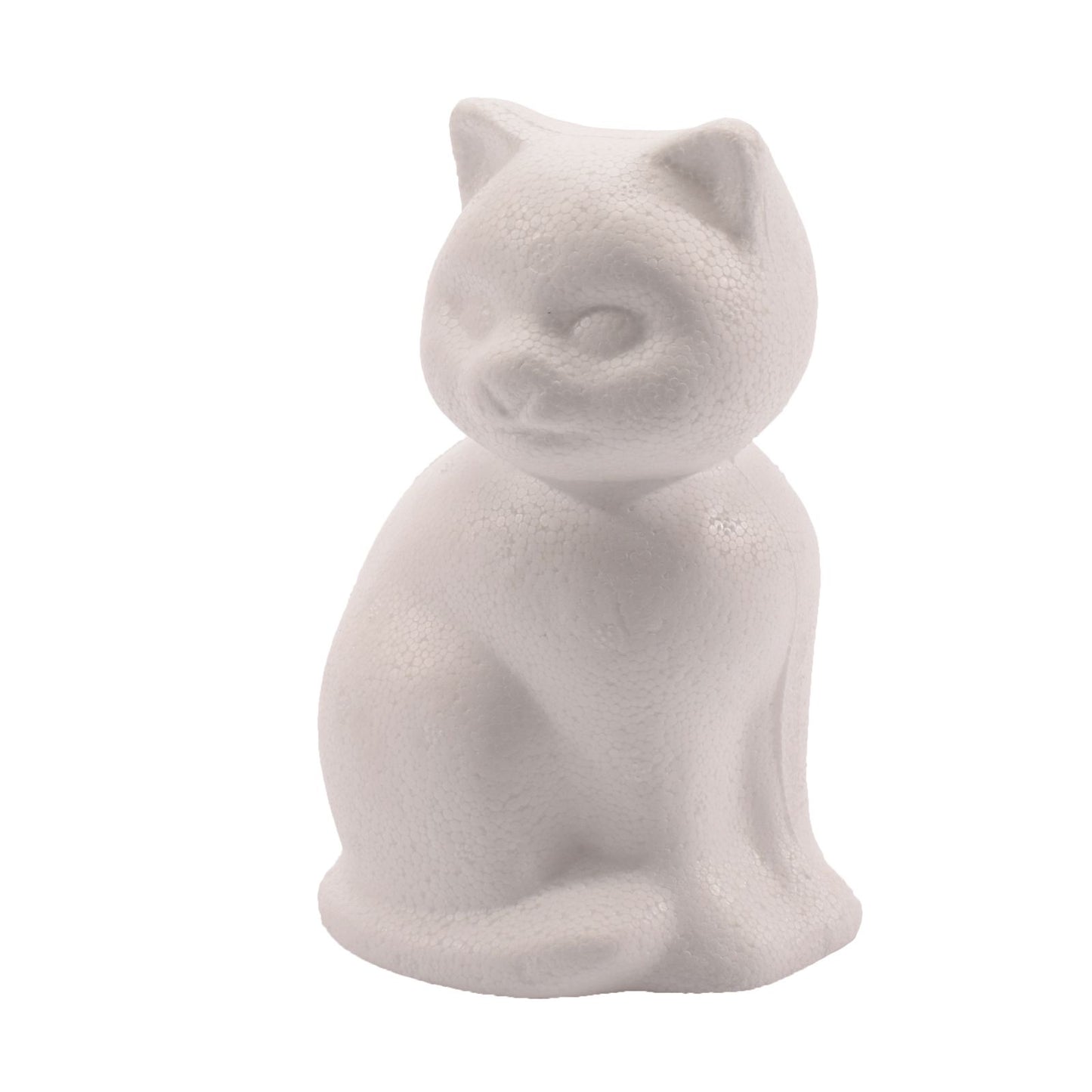 Vaessen creative • gato de poliestireno pequeño 13cm