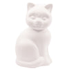 Vaessen creative • gatto di polistirolo grande 24 cm