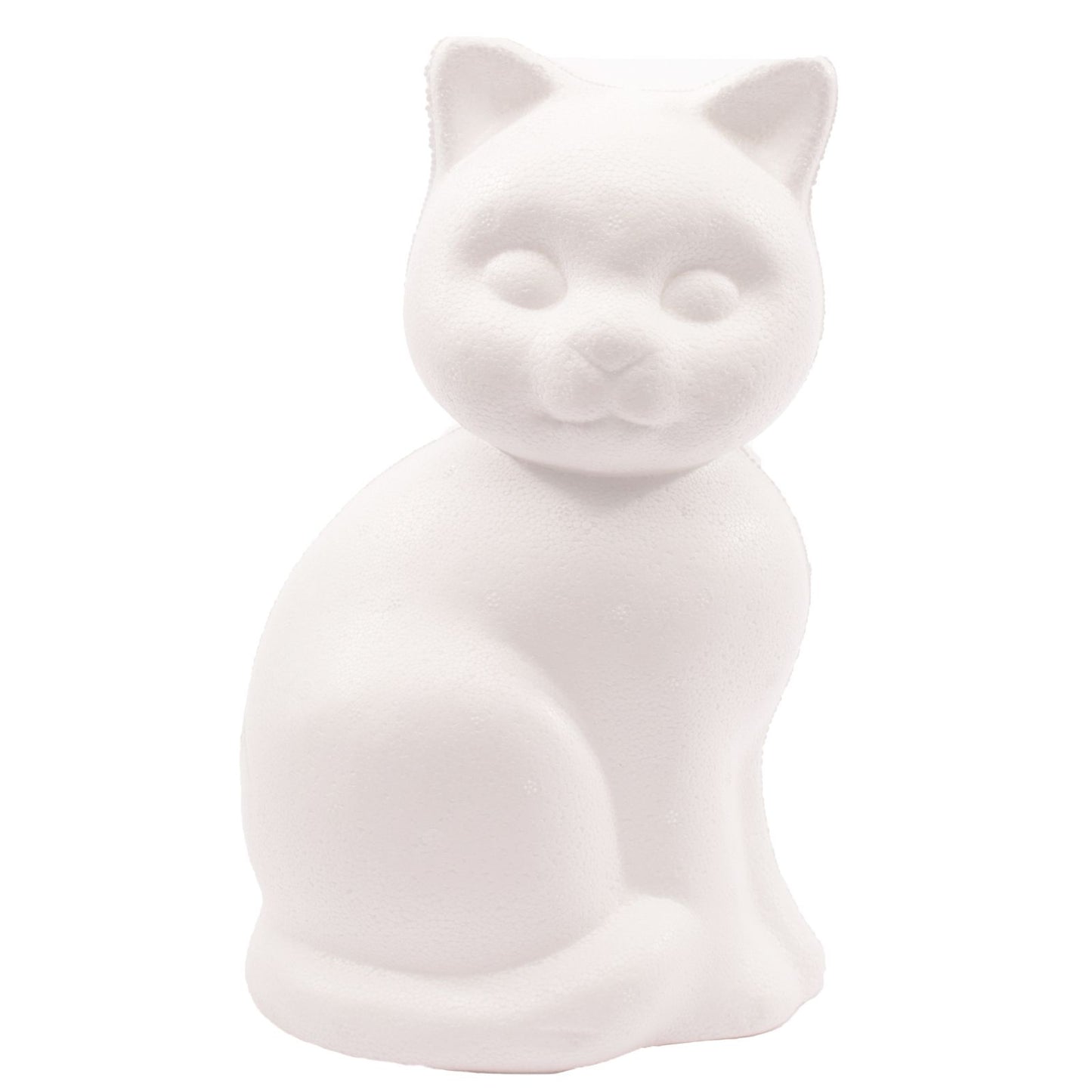 Vaessen creative • gatto di polistirolo grande 24 cm