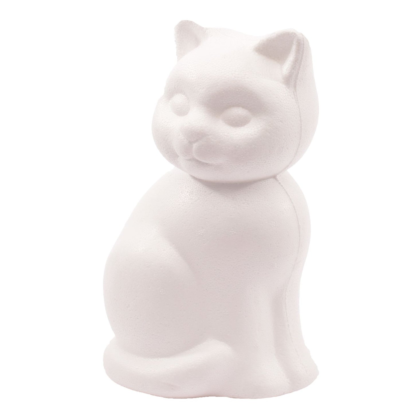 Vaessen creative • gatto di polistirolo grande 24 cm