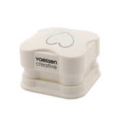 Vaessen creative • magnetische pons 3d hart 3,8x3,8cm - afbeelding 1