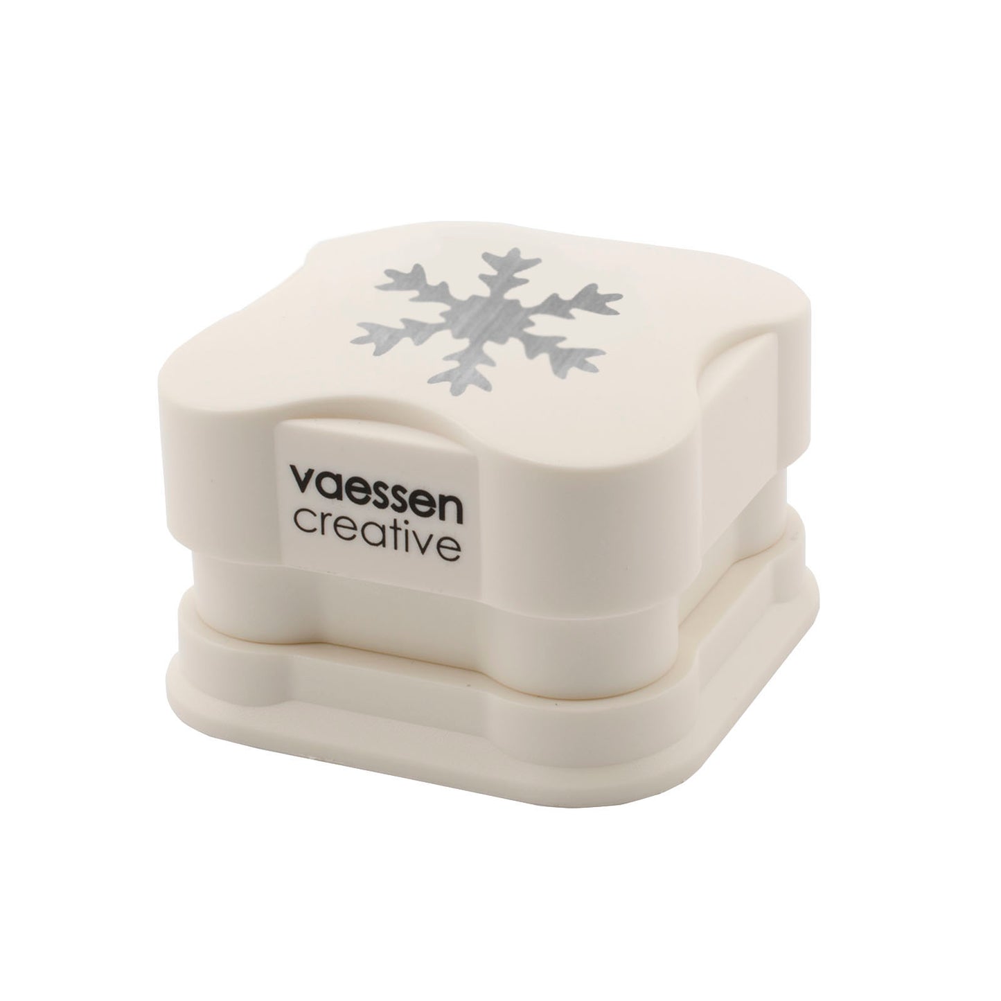 Vaessen creative • punzone magnetico fiocco di neve 3,8x3,8 cm