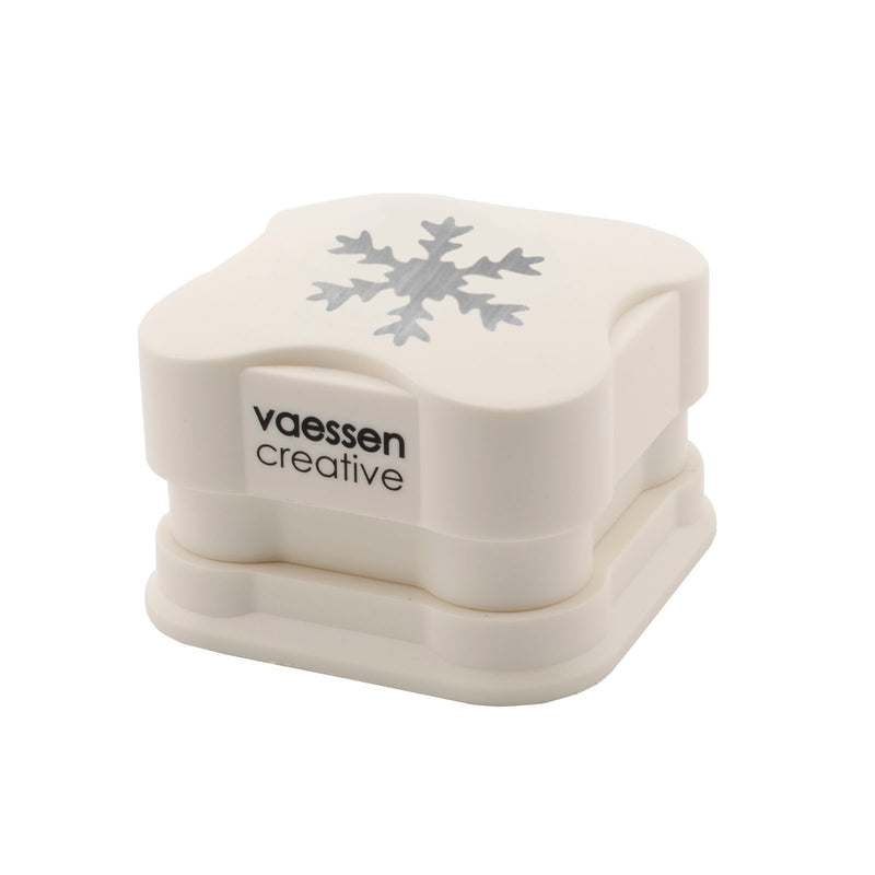 Vaessen creative • magnetische pons sneeuwvlok 3,8x3,8cm