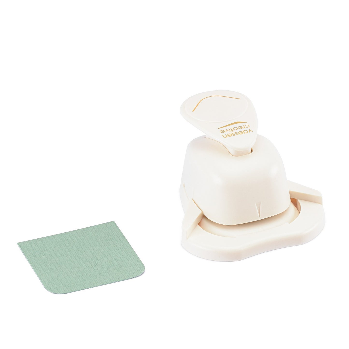 Vaessen creative • punzone per angoli rotondo ornamentale per angoli 9,6x25 mm