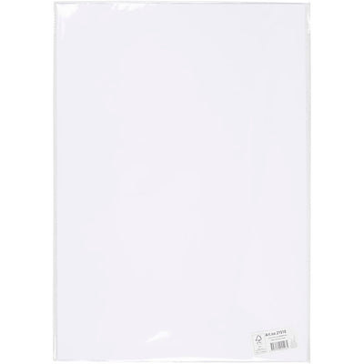 Creativ company cartulina de colores, a2, hoja 420x594 mm, 180 gr, blanco, 10 hojas 1 caja