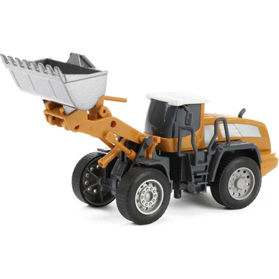 Metal Building Vehicle -White charger 1:55