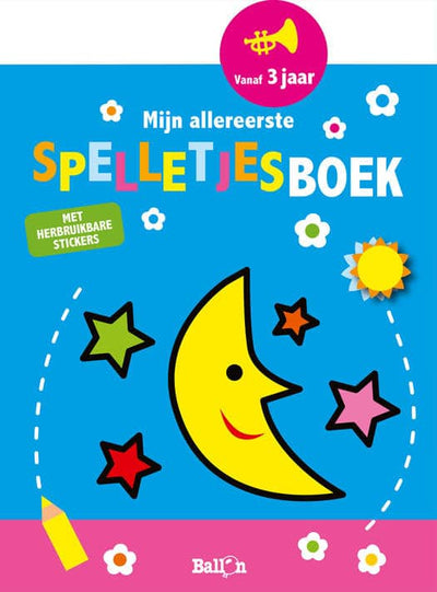 Editor estándar, mi primer libro de juegos con pegatinas reutilizables.