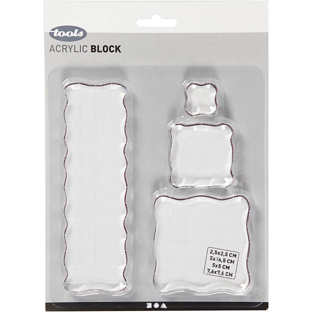 Creative Company Stamp Block Set, 4st.