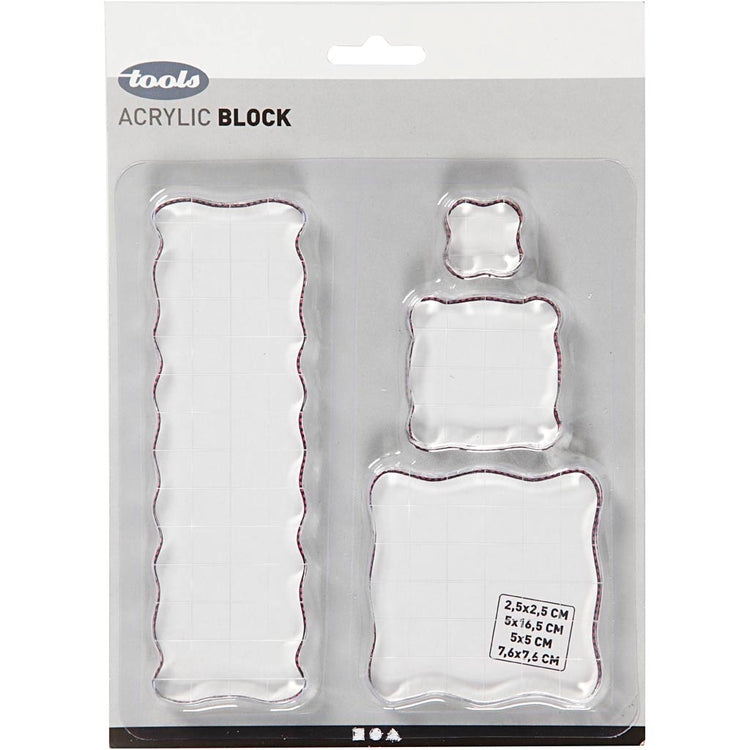 Creative Company Stamp Block Set, 4st.