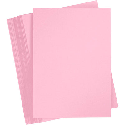 Creativ company cartulina de colores, a5, 180 gr, rosa claro, 100 hojas 1 caja