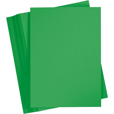 Cartoncino colorato Creative Company, A5, 180 gr, verde erba, 100 fogli 1 scatola