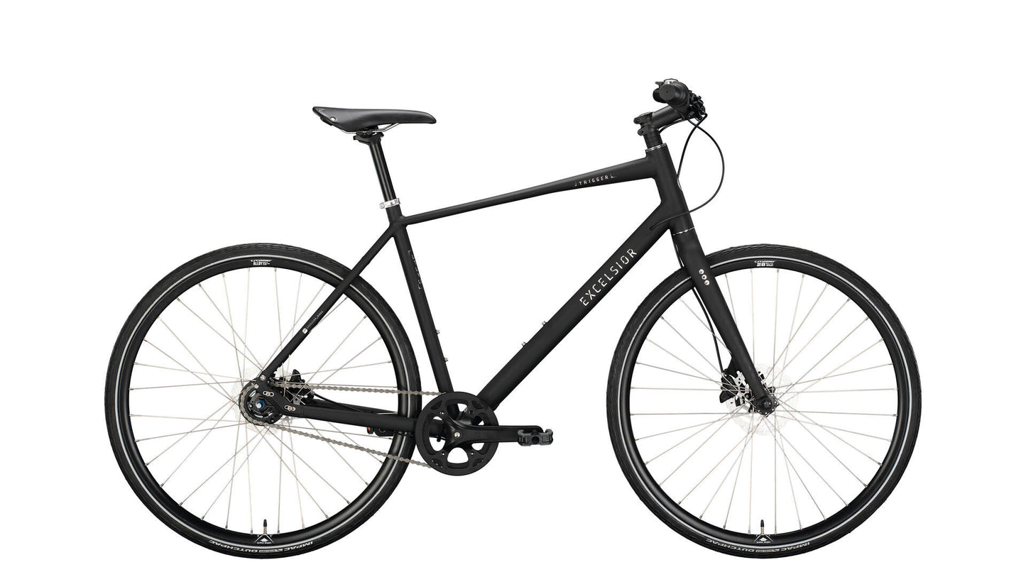 Excelsior urbanrad trigger (#1) bike excels.trigger 28 53 diam. 8sp black matt