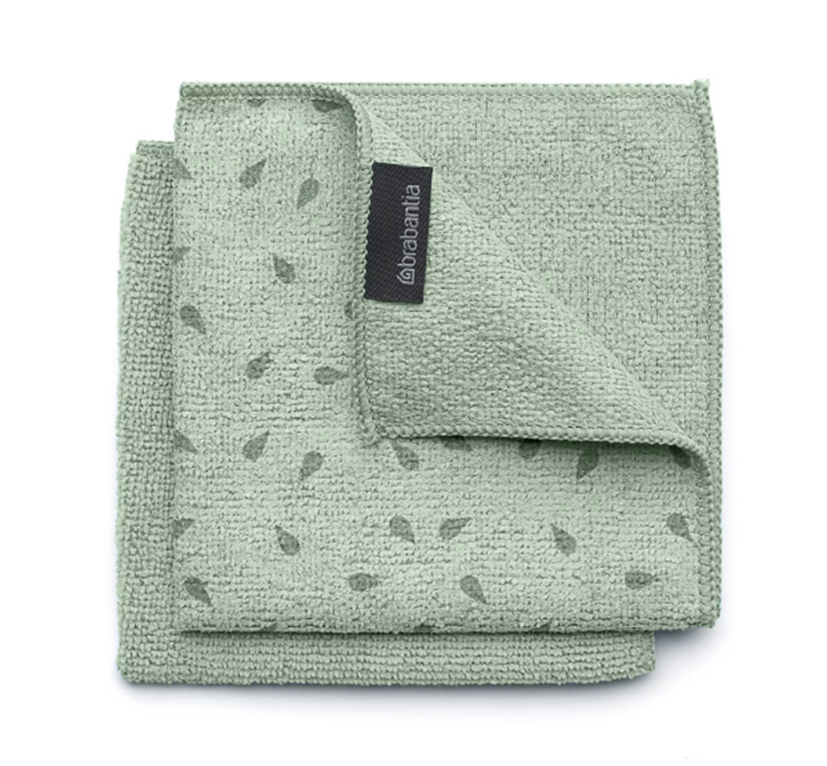 Panni in microfibra verde giada