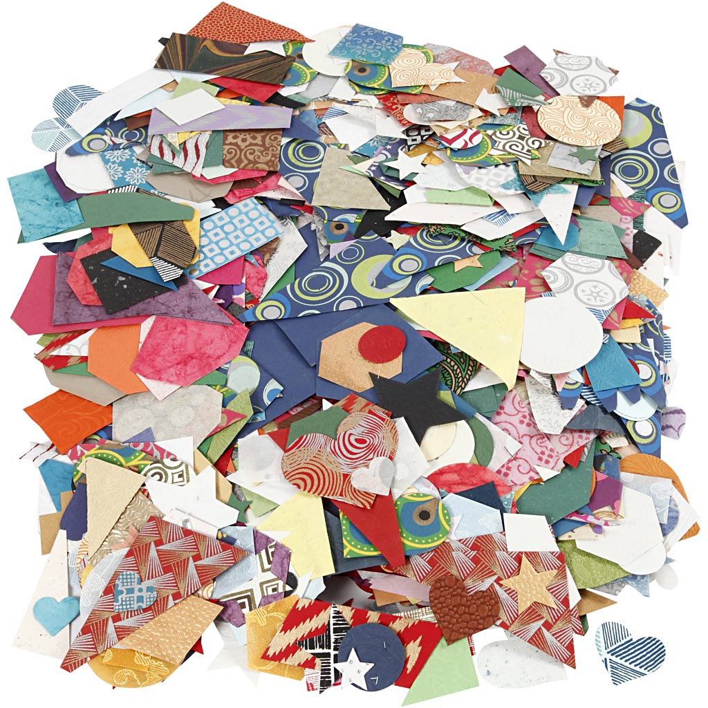 Formas creativas de empresa hechas de papel hecho a mano, tamaño 25-130 mm, 110 gr, 500 gr 1 caja