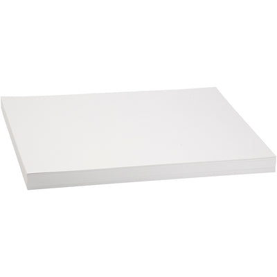 Cartoncino colorato Creativ company, A3, foglio 297x420 mm, 250 gr, bianco, 100 fogli 1 scatola
