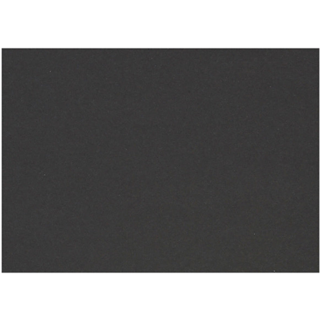 Gekleurd karton, a6, vel 105x148 mm, 200 gr, zwart, 100 vel 1 doos