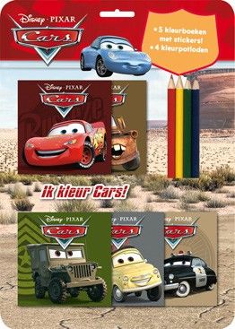 Van der Doelen Disney Cars - Set di colori