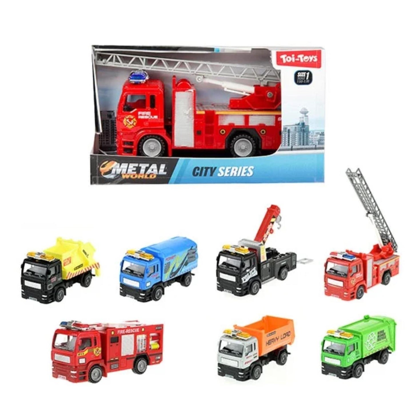 Toi-toys toi toys vrachtwagen circa 12cm