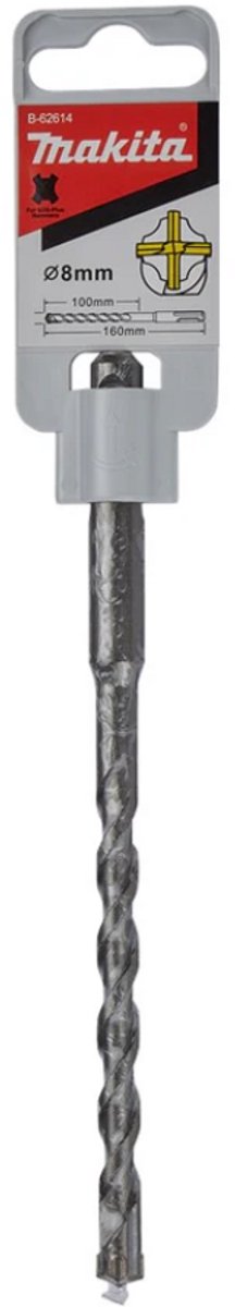 Accesorios makita pb4s: taladro sds-plus 8x160mm - b-62614