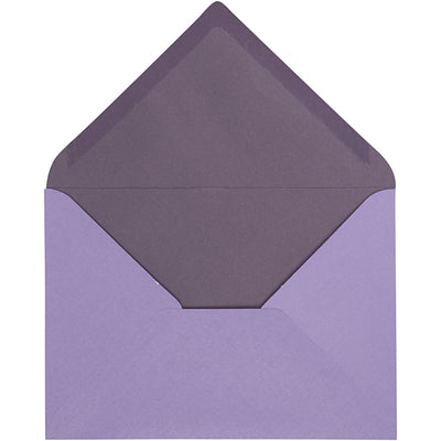 Envelop, afmeting envelop 11,5x16 cm, 100 gr, donkerpaars paars, 10 stuk 1 doos