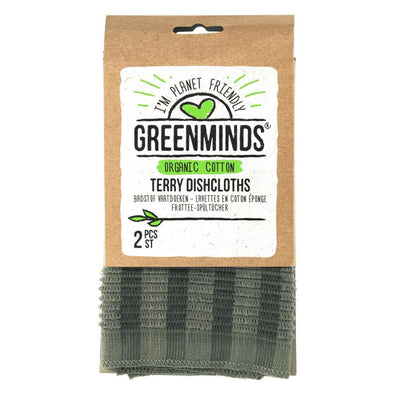 Greenminds paños de cocina de rizo 2uds