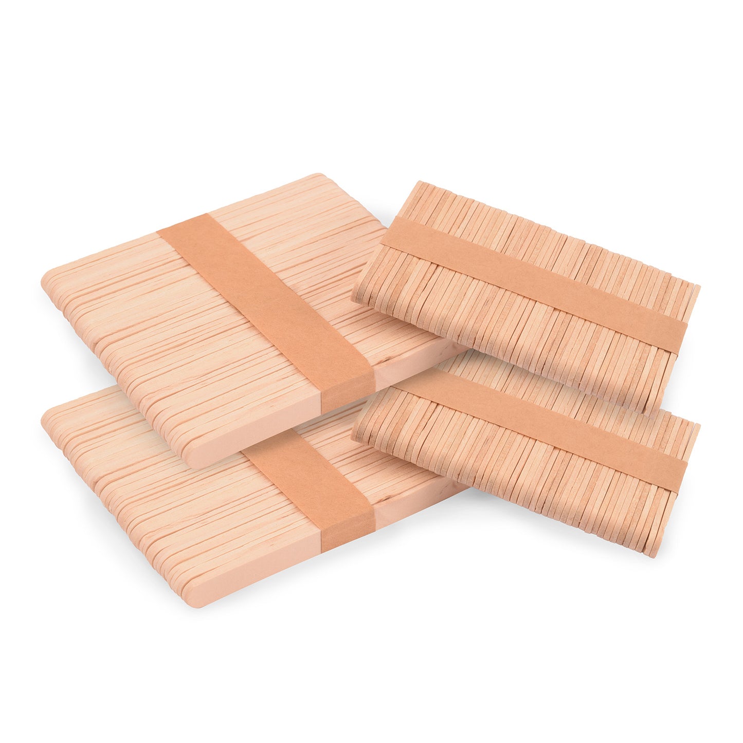 Vaessen creative • palitos de helado 10x114mm + 10x64mm 200 uds.