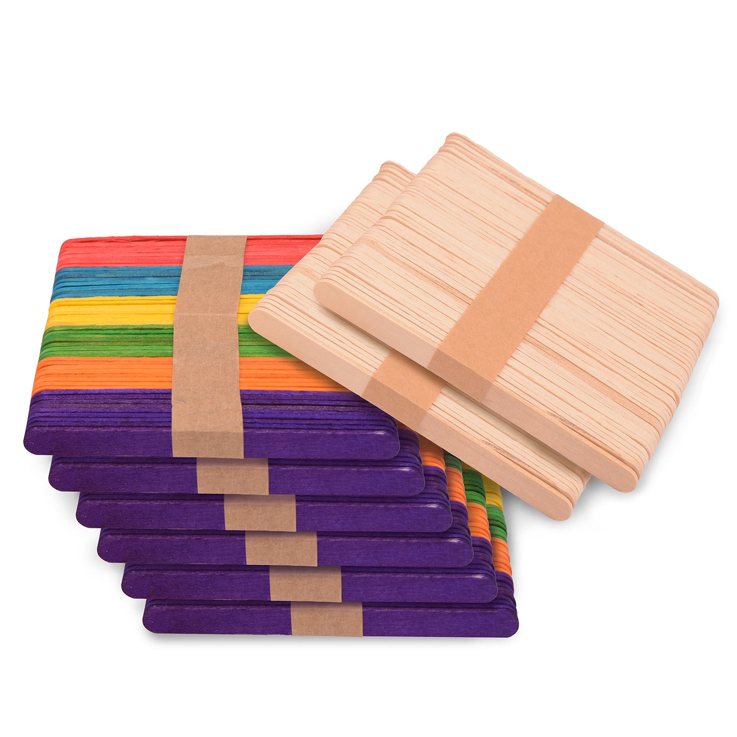 Vaessen creative • palitos de helado 10x114mm multicolor 400 uds.