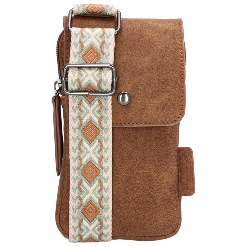 Borsa per cellulare Beagles Malaga marrone