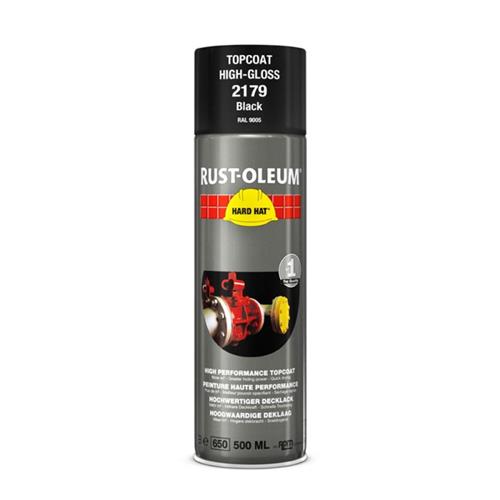 Bomboletta spray ruggine-oleum nero lucido RAL9005 500ml