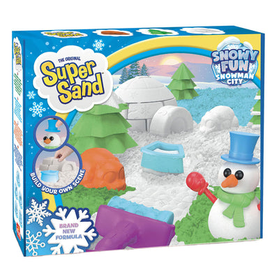 Super Sand Snowy Fun - Set da gioco di città di neve