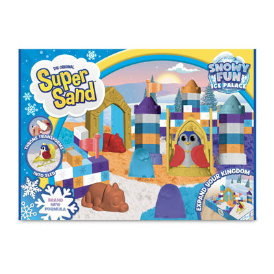 Super Sand -Snowy Fun - Ice Palace Play Set