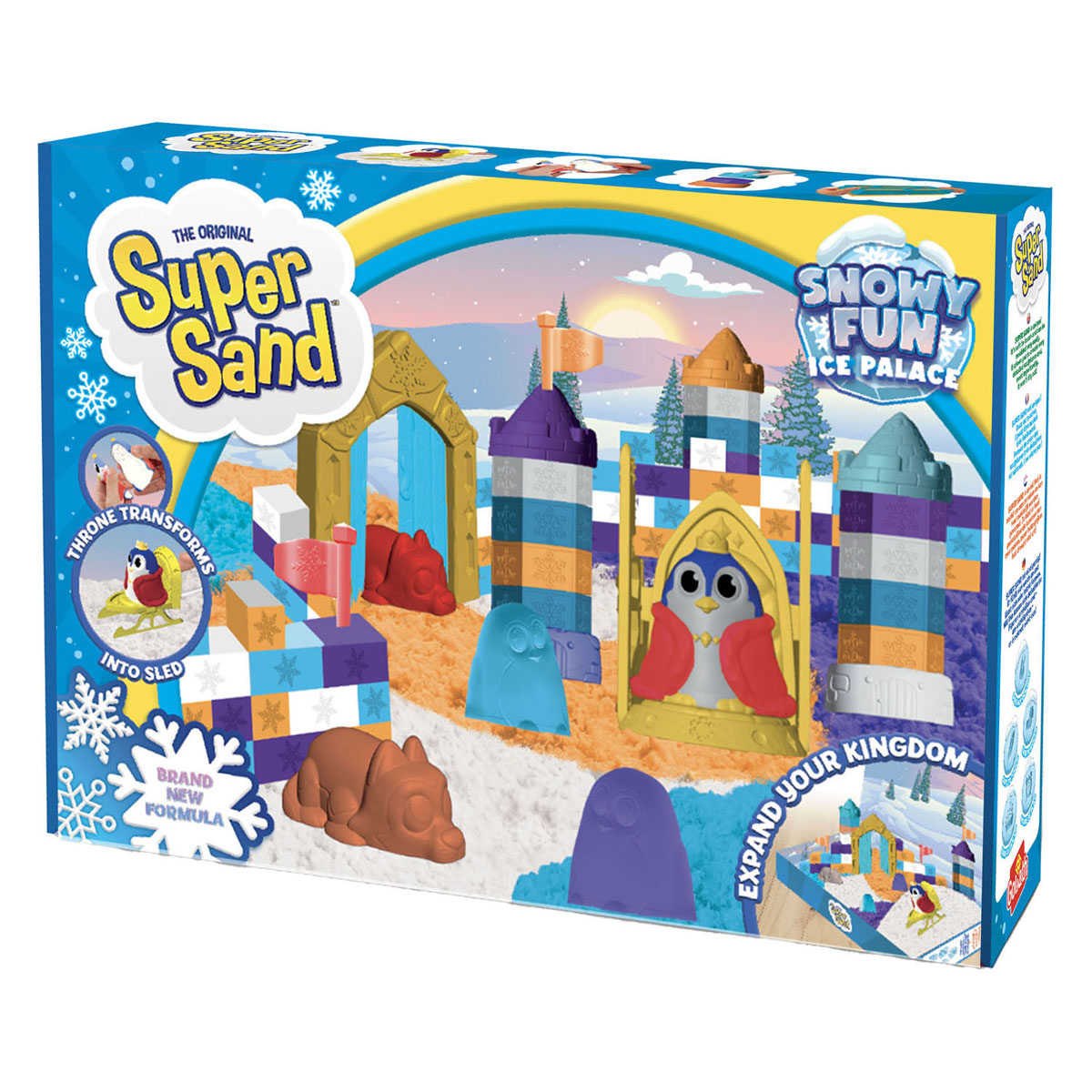 Super Sand -Snowy Fun - Set de juego de Ice Palace