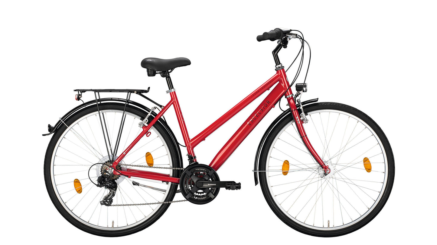 Excelsior Trekking Bike Road Cruiser 21 Alu Nd (#1) Bike Excels.Road Cruis.21 Alu nd 28 46 21sp rosso