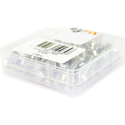Bofix FIXX-MEER tornillos hexagonales M5x12 50 piezas, acero inoxidable