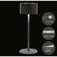 Lampada da tavolo ricaricabile USB collezione Anna nera 8x22cm