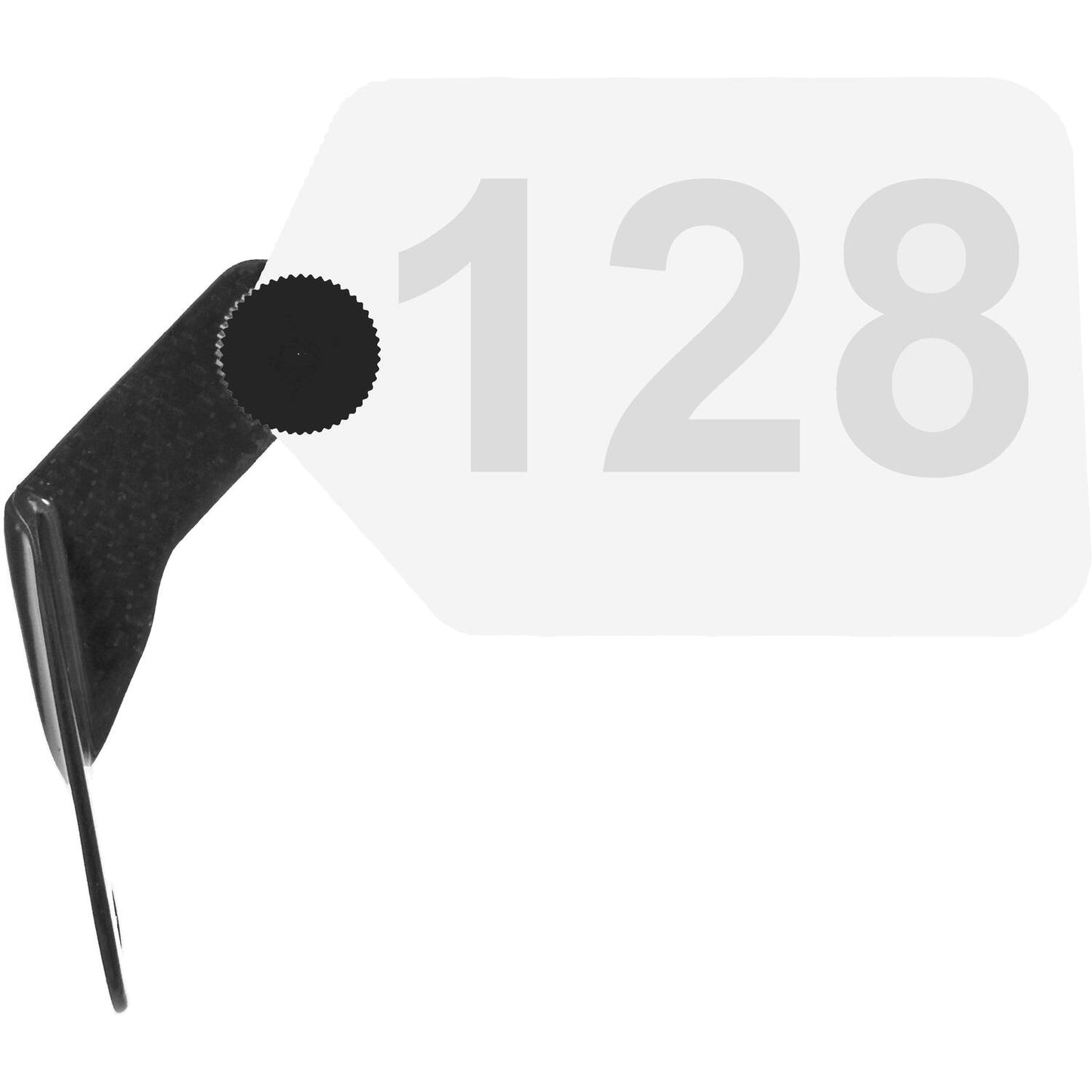 Trivio - portatarga per telaio in carbonio